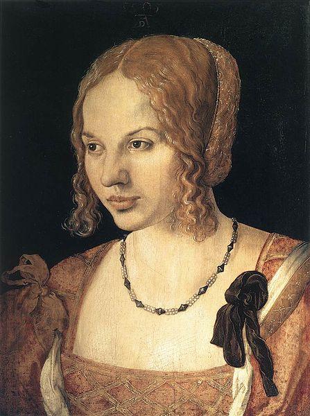 Albrecht Durer Portrait of a Young Venetian Woman oil painting image